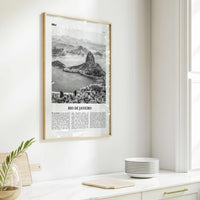 Rio de Janeiro Print Black and White No 1, Rio de Janeiro Wall Art, Rio de Janeiro Poster, Rio de Janeiro Photo, Brazil, Brasil, America