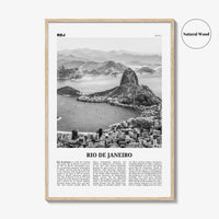 Rio de Janeiro Print Black and White No 1, Rio de Janeiro Wall Art, Rio de Janeiro Poster, Rio de Janeiro Photo, Brazil, Brasil, America