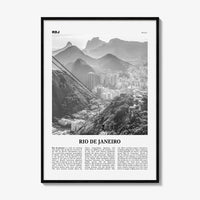 Rio de Janeiro Print Black and White No 3, Rio de Janeiro Wall Art, Rio de Janeiro Poster, Rio de Janeiro Photo, Brazil, Brasil