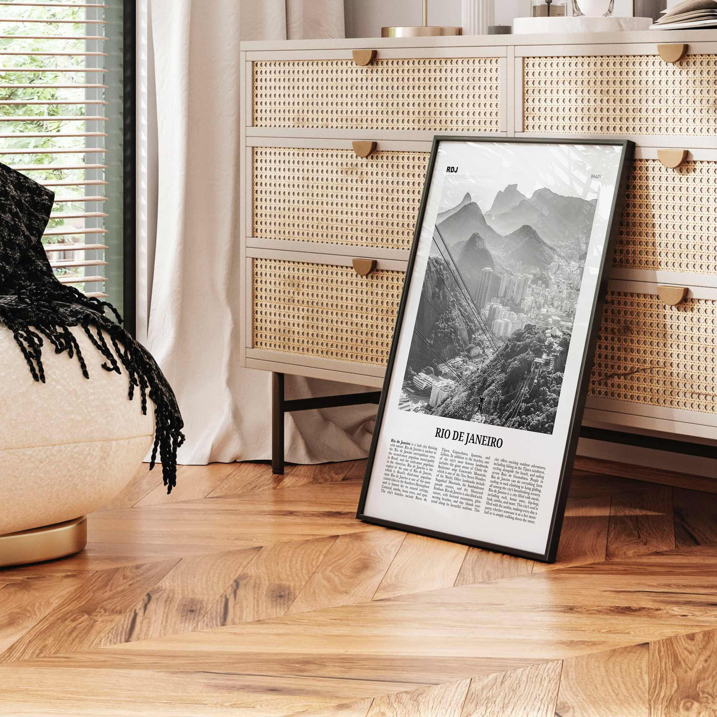 Rio de Janeiro Print Black and White No 3, Rio de Janeiro Wall Art, Rio de Janeiro Poster, Rio de Janeiro Photo, Brazil, Brasil