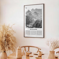 Rio de Janeiro Print Black and White No 3, Rio de Janeiro Wall Art, Rio de Janeiro Poster, Rio de Janeiro Photo, Brazil, Brasil