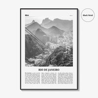 Rio de Janeiro Print Black and White No 3, Rio de Janeiro Wall Art, Rio de Janeiro Poster, Rio de Janeiro Photo, Brazil, Brasil