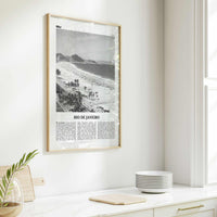 Rio de Janeiro Print Black and White No 4, Rio de Janeiro Wall Art, Rio de Janeiro Poster, Rio de Janeiro Photo, Brazil, Brasil, America