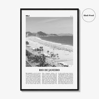 Rio de Janeiro Print Black and White No 4, Rio de Janeiro Wall Art, Rio de Janeiro Poster, Rio de Janeiro Photo, Brazil, Brasil, America