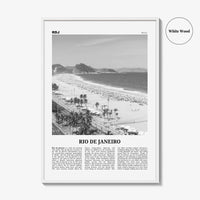 Rio de Janeiro Print Black and White No 4, Rio de Janeiro Wall Art, Rio de Janeiro Poster, Rio de Janeiro Photo, Brazil, Brasil, America