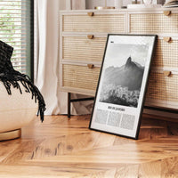 Rio de Janeiro Print Black and White No 5, Rio de Janeiro Wall Art, Rio de Janeiro Poster, Rio de Janeiro Photo, Brazil, Brasil