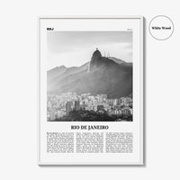 Rio de Janeiro Print Black and White No 5, Rio de Janeiro Wall Art, Rio de Janeiro Poster, Rio de Janeiro Photo, Brazil, Brasil