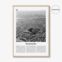 Rio Rancho Print Black and White, Rio Rancho Wall Art, Rio Rancho Poster, Rio Rancho Photo, Rio Rancho Wall Décor, New Mexico, USA