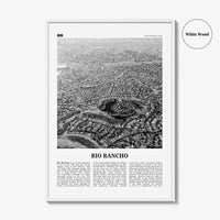 Rio Rancho Print Black and White, Rio Rancho Wall Art, Rio Rancho Poster, Rio Rancho Photo, Rio Rancho Wall Décor, New Mexico, USA