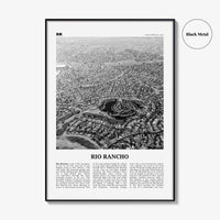 Rio Rancho Print Black and White, Rio Rancho Wall Art, Rio Rancho Poster, Rio Rancho Photo, Rio Rancho Wall Décor, New Mexico, USA