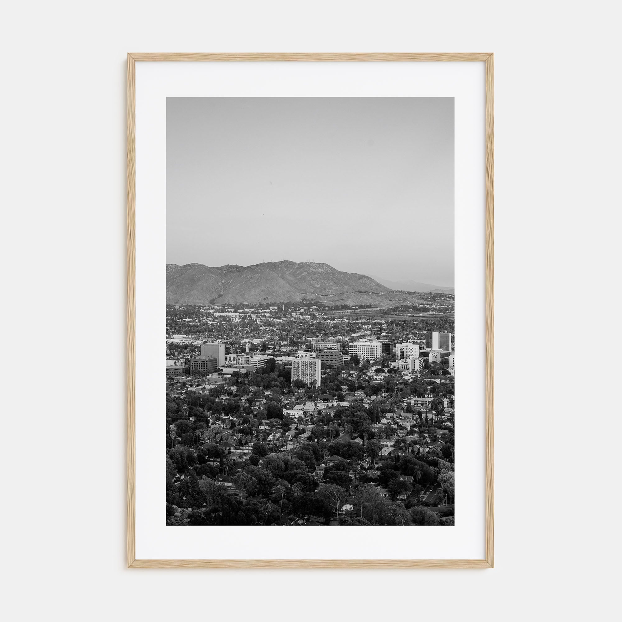Riverside Photo B&W Poster