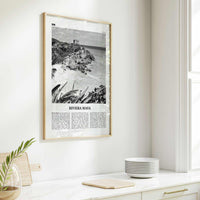 Riviera Maya Print Black and White, Riviera Maya Wall Art, Riviera Maya Poster, Riviera Maya Photo, Riviera Maya Map, Mexico