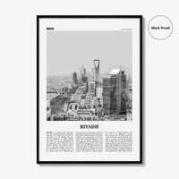 Riyadh Print Black and White, Riyadh Wall Art, Riyadh Poster, Riyadh Photo, Riyadh Wall Decor, City Print, Saudi Arabia, الرياض Middle East
