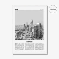 Riyadh Print Black and White, Riyadh Wall Art, Riyadh Poster, Riyadh Photo, Riyadh Wall Decor, City Print, Saudi Arabia, الرياض Middle East