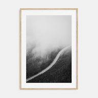 Road Photo B&W No 1 Poster