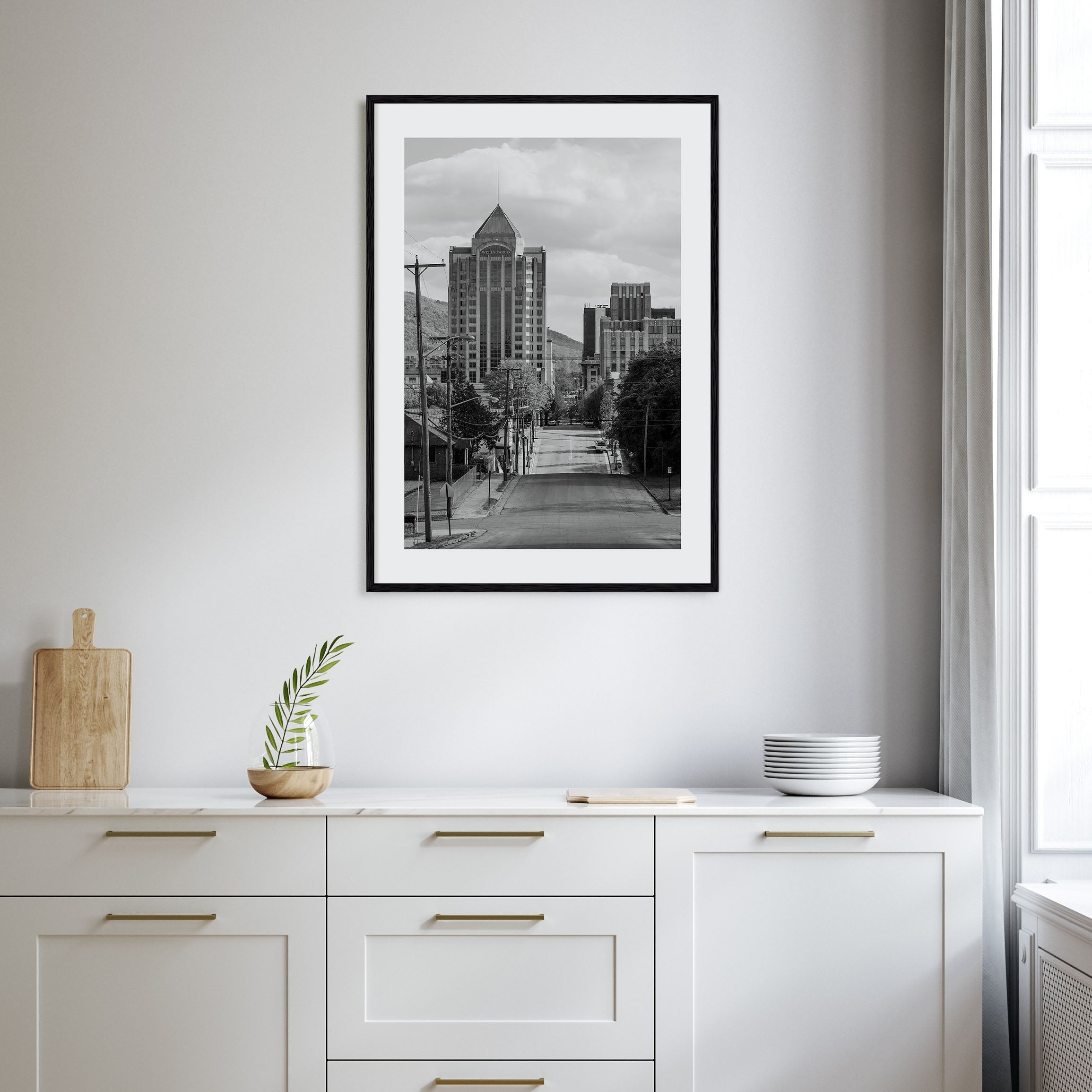 Roanoke Photo B&W Poster