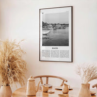 Roatan Print Black and White, Roatán Wall Art, Roatán Poster, Roatán Photo, Roatán Wall Décor, Roatán Map, Honduras