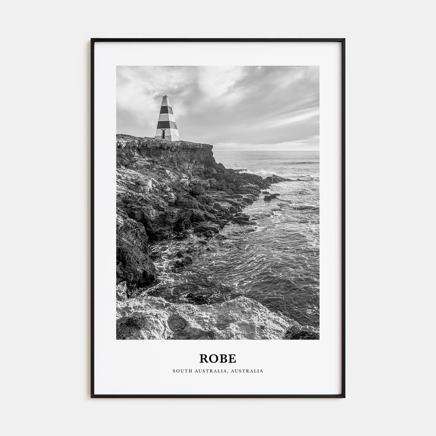 Robe Portrait B&W Poster