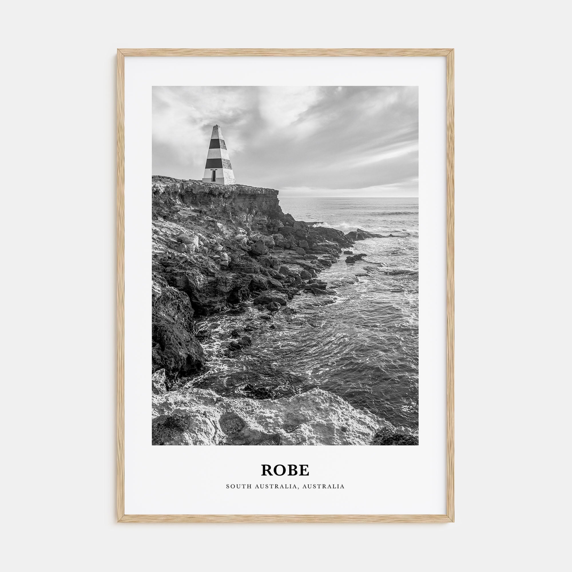 Robe Portrait B&W Poster