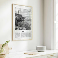 Robe Print Black and White, Robe Wall Art, Robe Poster, Robe Photo, Robe Wall Décor, South Australia, Australia