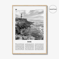 Robe Print Black and White, Robe Wall Art, Robe Poster, Robe Photo, Robe Wall Décor, South Australia, Australia