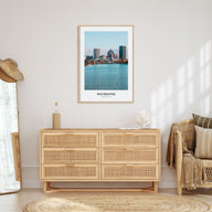 Rochester, New York Portrait Color No 2 Poster