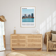 Rochester, New York Travel Color Poster