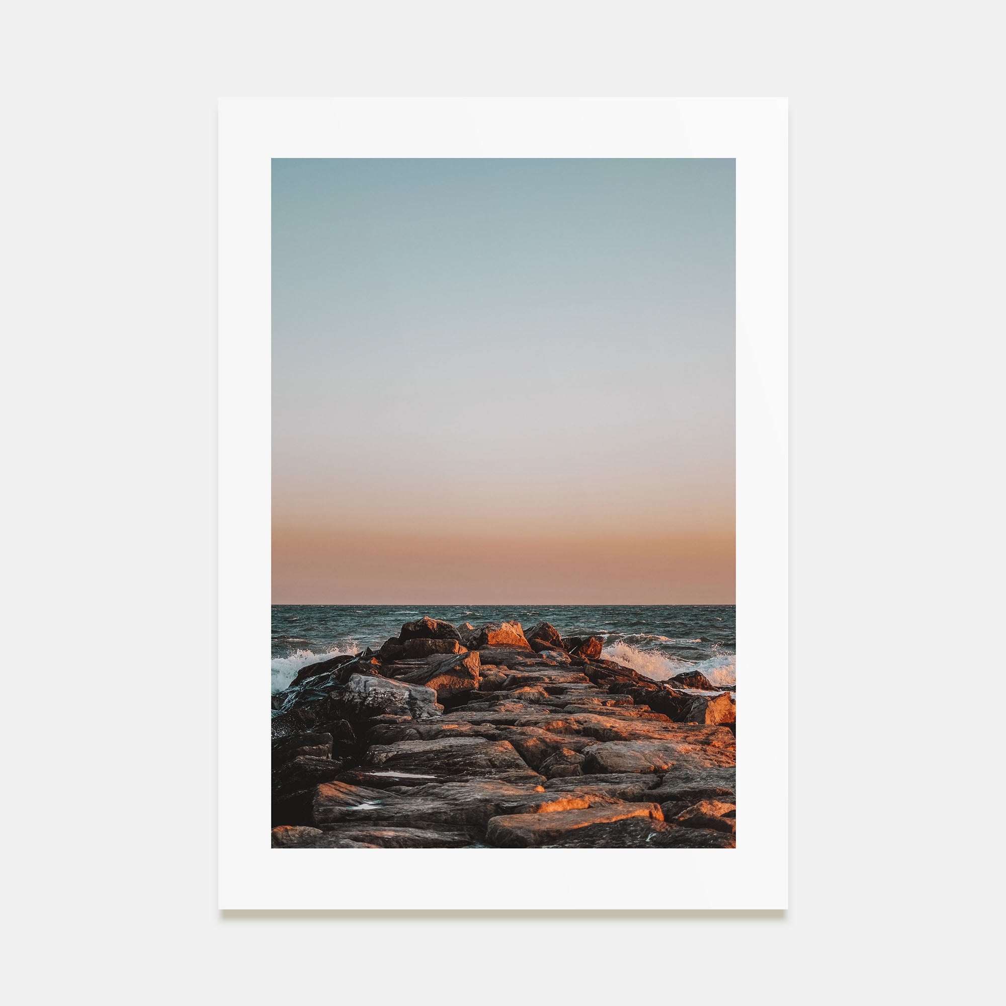 Rockaway Beach Photo Color No 2 Poster