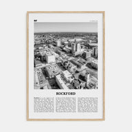 Rockford Travel B&W Poster