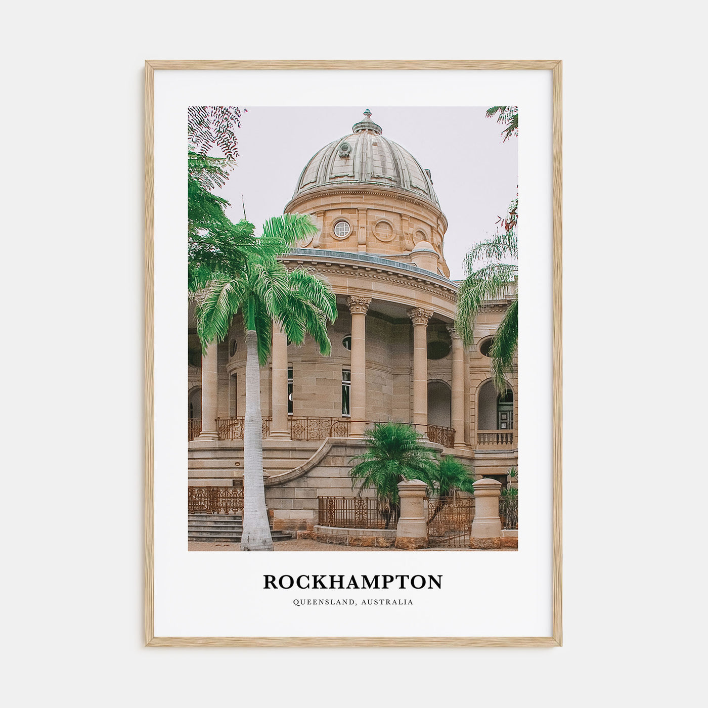 Rockhampton Portrait Color Poster