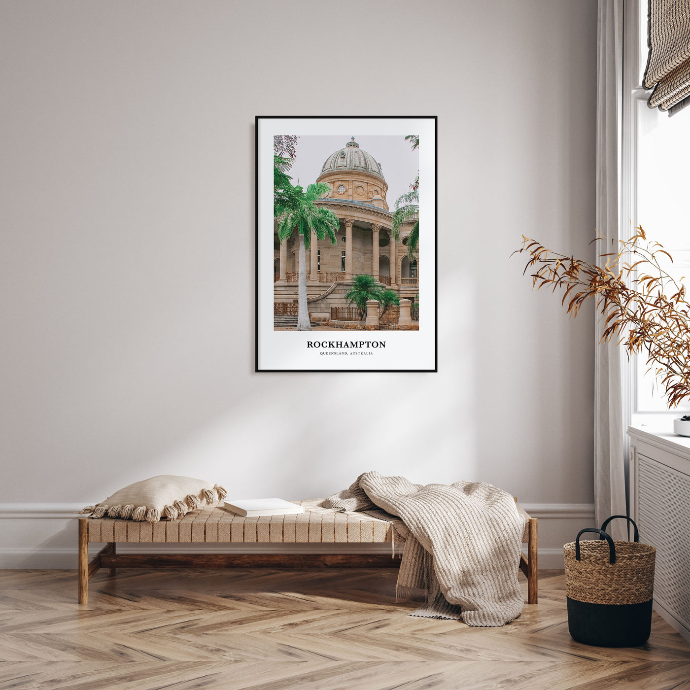 Rockhampton Portrait Color Poster