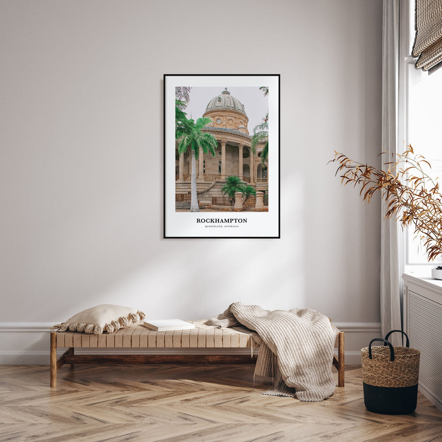Rockhampton Portrait Color Poster