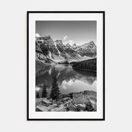 Rocky Mountain National Park Photo B&W Poster