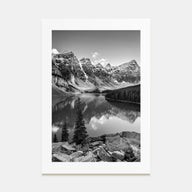 Rocky Mountain National Park Photo B&W Poster