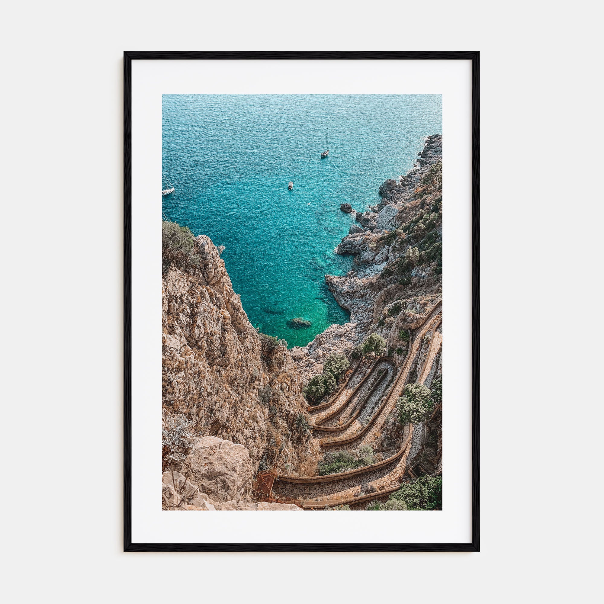 Rocky Road to the Sea Photo Color Poster