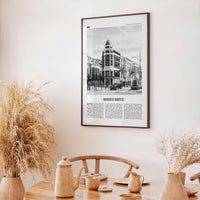 Rodeo Drive Print Black and White, Rodeo Drive Wall Art, Rodeo Drive Poster, Rodeo Drive Photo, Beverly Hills 90210, California, USA
