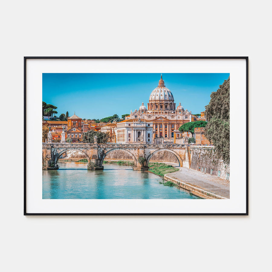 Rome Landscape Color Poster