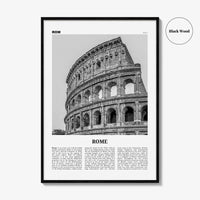 Rome Print Black and White No 2, Rome Wall Art, Rome Poster, Rome Photo, Rome Wall Decor, Italy, Roma, Italia, Lazio, Europe
