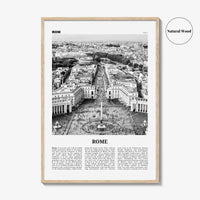 Rome Print Black and White No 3, Rome Wall Art, Rome Poster, Rome Photo, Rome Wall Decor, Italy, Roma, Italia, Lazio, Europe