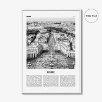 Rome Print Black and White No 3, Rome Wall Art, Rome Poster, Rome Photo, Rome Wall Decor, Italy, Roma, Italia, Lazio, Europe