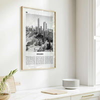 Rosario Print Black and White No 1, Rosario Wall Art, Rosario Poster, Rosario Photo, Rosario Wall Décor, Rosario Map, Argentina