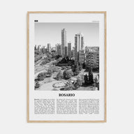 Rosario Travel B&W No 1 Poster