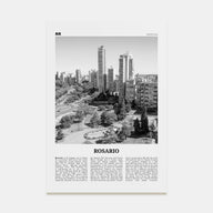 Rosario Travel B&W No 1 Poster