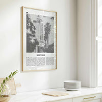 Roseville Print Black and White, Roseville Wall Art, Roseville Poster, Roseville Photo, Roseville Wall Décor, California, USA, United States