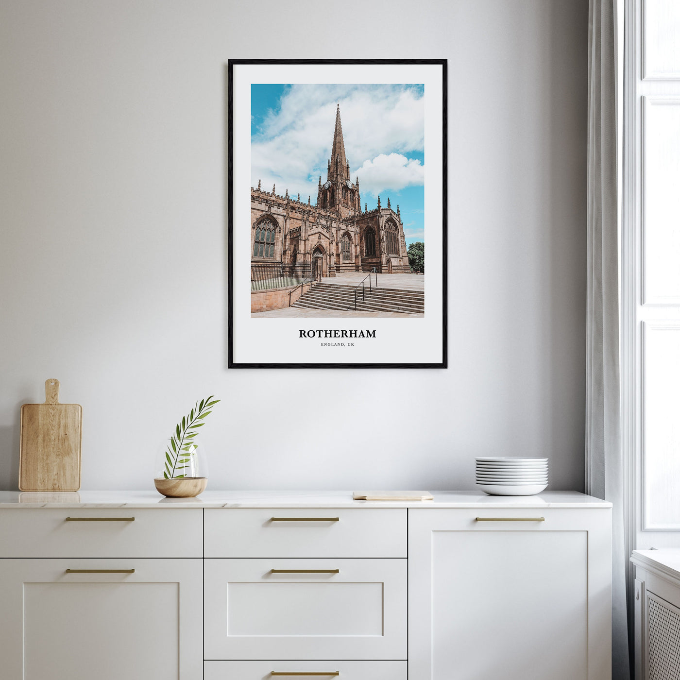 Rotherham Portrait Color Poster