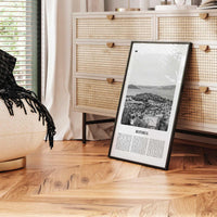 Rotorua Print Black and White, Rotorua Wall Art, Rotorua Poster, Rotorua Photo, Rotorua Wall Décor, Rotorua Map, New Zealand