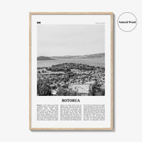 Rotorua Print Black and White, Rotorua Wall Art, Rotorua Poster, Rotorua Photo, Rotorua Wall Décor, Rotorua Map, New Zealand