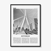 Rotterdam Print Black and White No 1, Rotterdam Wall Art, Rotterdam Poster, Rotterdam Photo, Netherlands, Nederland, Holland, Europe
