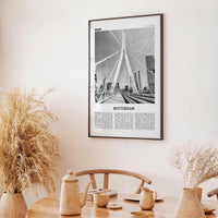 Rotterdam Print Black and White No 1, Rotterdam Wall Art, Rotterdam Poster, Rotterdam Photo, Netherlands, Nederland, Holland, Europe