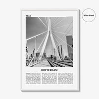 Rotterdam Print Black and White No 1, Rotterdam Wall Art, Rotterdam Poster, Rotterdam Photo, Netherlands, Nederland, Holland, Europe